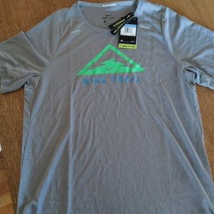 NWT Nike Trail Breathe running tee